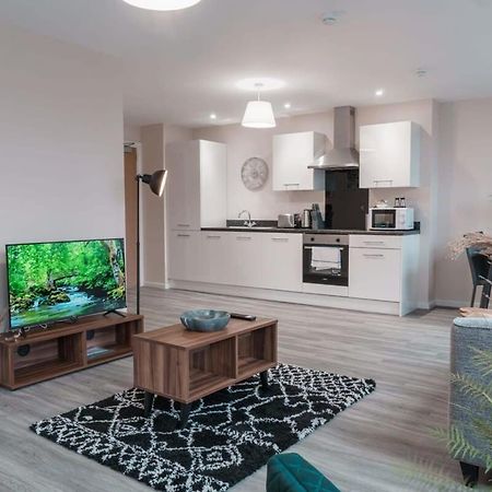 Contemporary 2 Bed Manchester Apartment - Sleeps 4 Kültér fotó